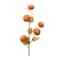 Melrose; Melrose 30.5" Orange & Green Artificial Plush Fall Pumpkin Sprays, 2ct.; Category:Stems; Image:6